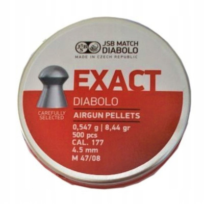 Пули JSB Exact 4,50mm 0,547g 500pcs