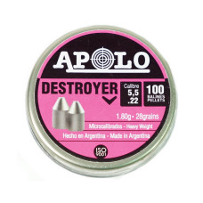 Пули APOLO "Destroyer", для винт., 5,5 1,8 гр. (100 шт.)