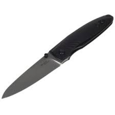 Нож складной Bang; клинок D2/Stonewash; рукоять Black/G10